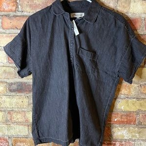 XXS. Madewell denim button up. NEW WITH TAGS